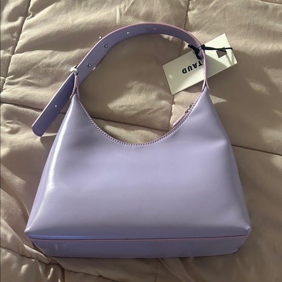 Staud Scotty Bag Lavender Shoulder Bag - Picture 9 of 12